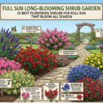 15 Best Flowering Shrubs for Full Sun That Bloom All Season