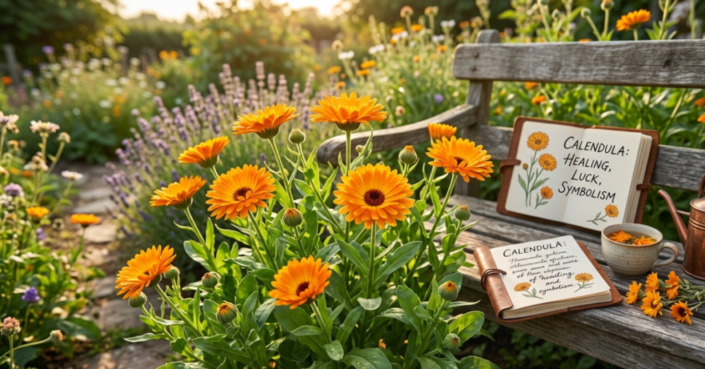 Calendula Flower Meaning: Healing, Luck & Symbolism