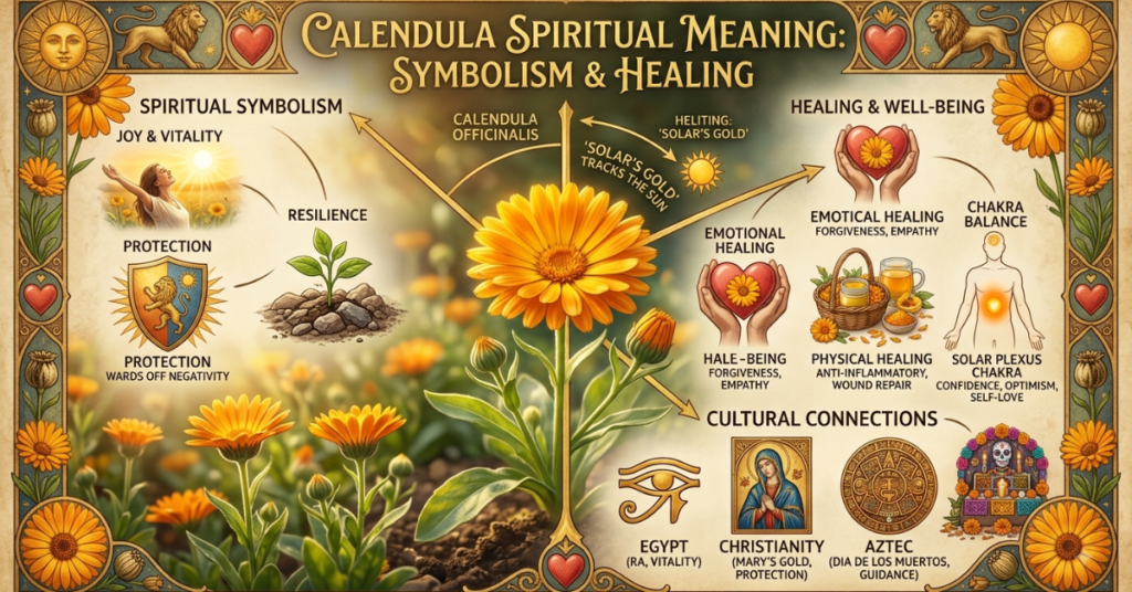 Calendula Spiritual Meaning: Symbolism & Healing