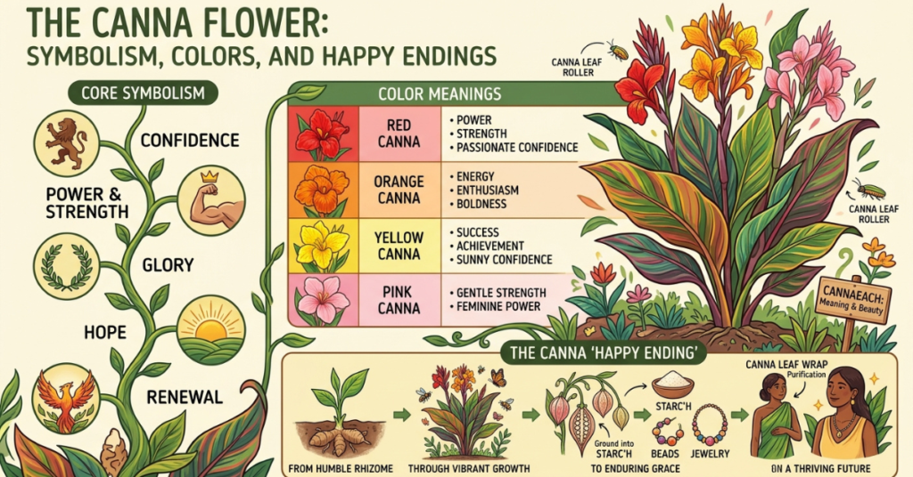 Canna Flower Meaning: Symbolism, Colors and Happy Ending