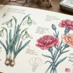 Carnation and Snowdrop Flower: Meaning & Ideas