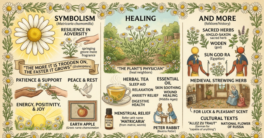 Chamomile Symbolism: Meaning, Healing & More