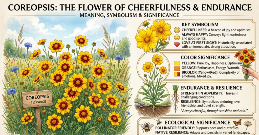 Coreopsis Flower Meaning: Symbolism & Significance