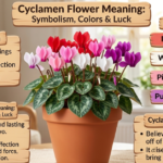 Cyclamen Flower Meaning: Symbolism, Colors & Luck