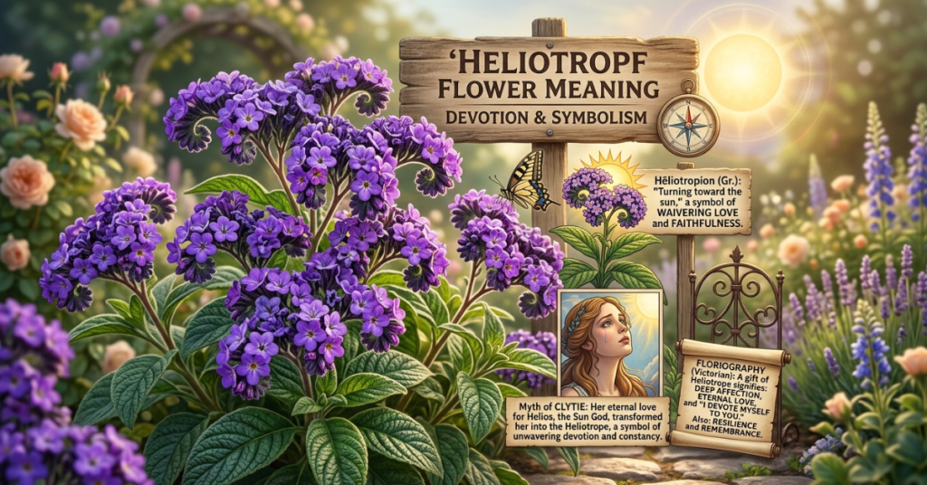Heliotrope Flower Meaning: Devotion & Symbolism