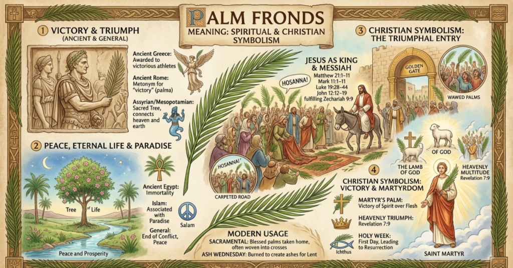 Palm Fronds Meaning: Spiritual & Christian Symbolism