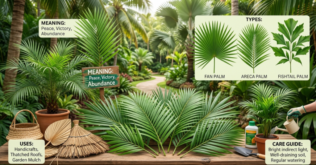 Palm Fronds: Meaning, Types, Uses & Care Guide