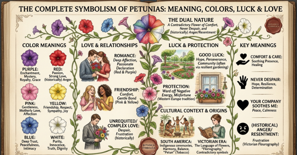 Petunia Symbolism: Meaning, Colors, Luck & Love