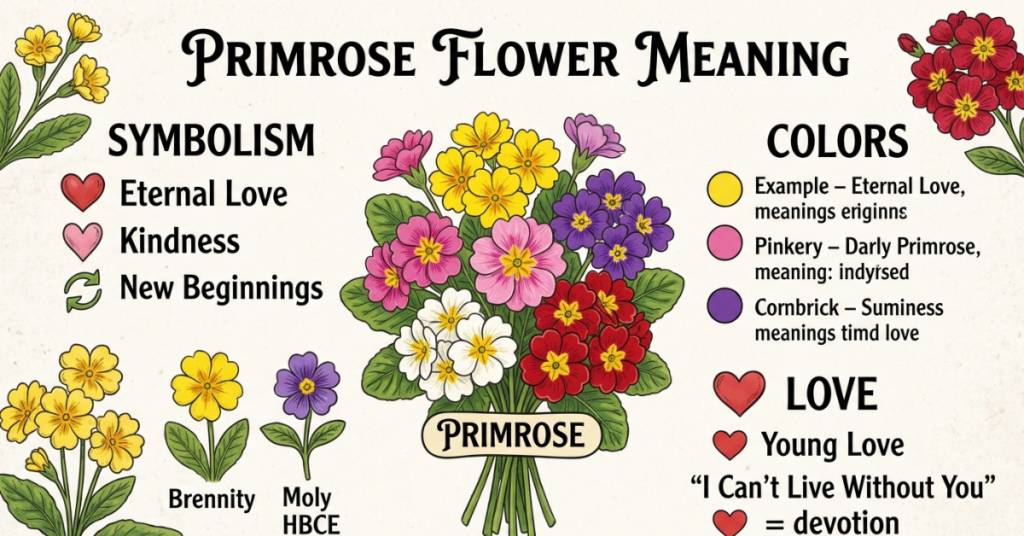Primrose Flower Meaning: Symbolism, Colors & Love