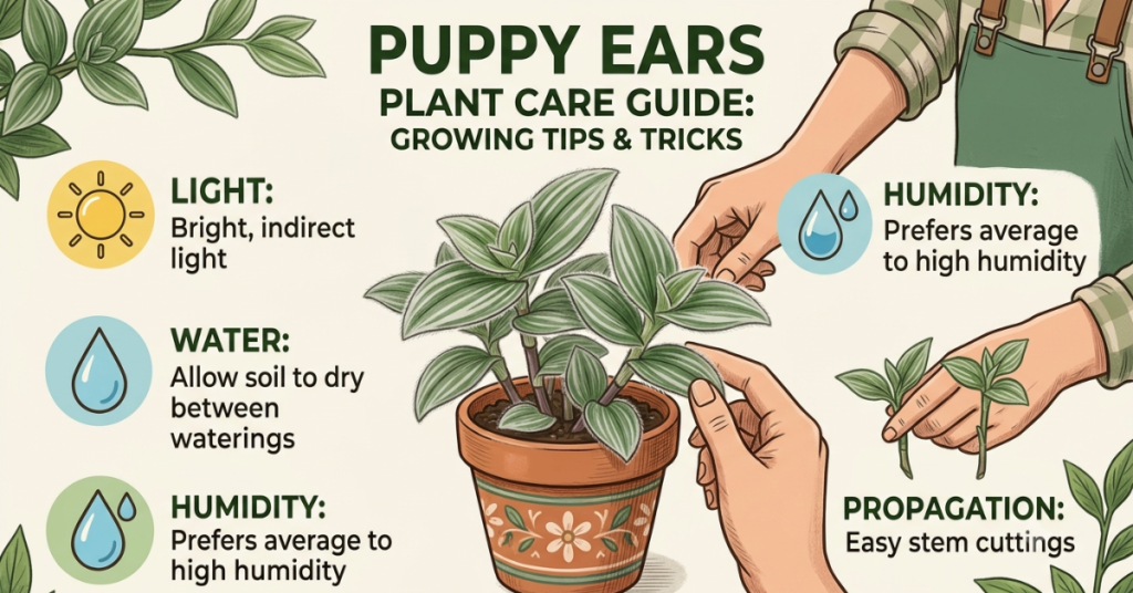 Puppy Ears Plant Care Guide: Growing Tips & Tricks