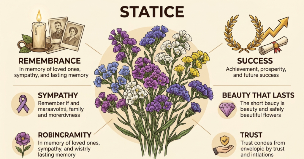 Statice Flower Meaning: Remembrance, Success & More