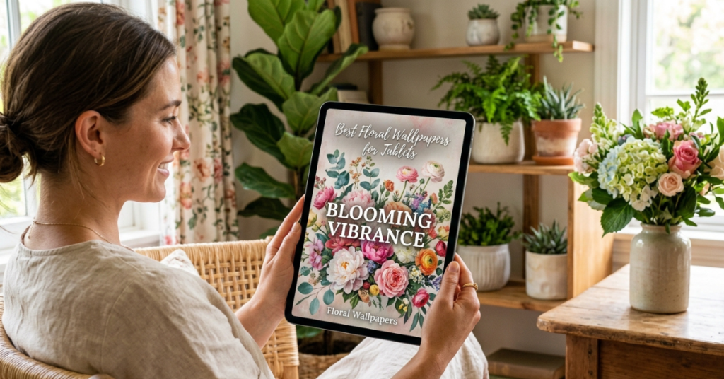 Tablet Flowers: Best Floral Wallpapers for Tablets