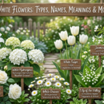 White Flowers: Types, Names, Meanings & More