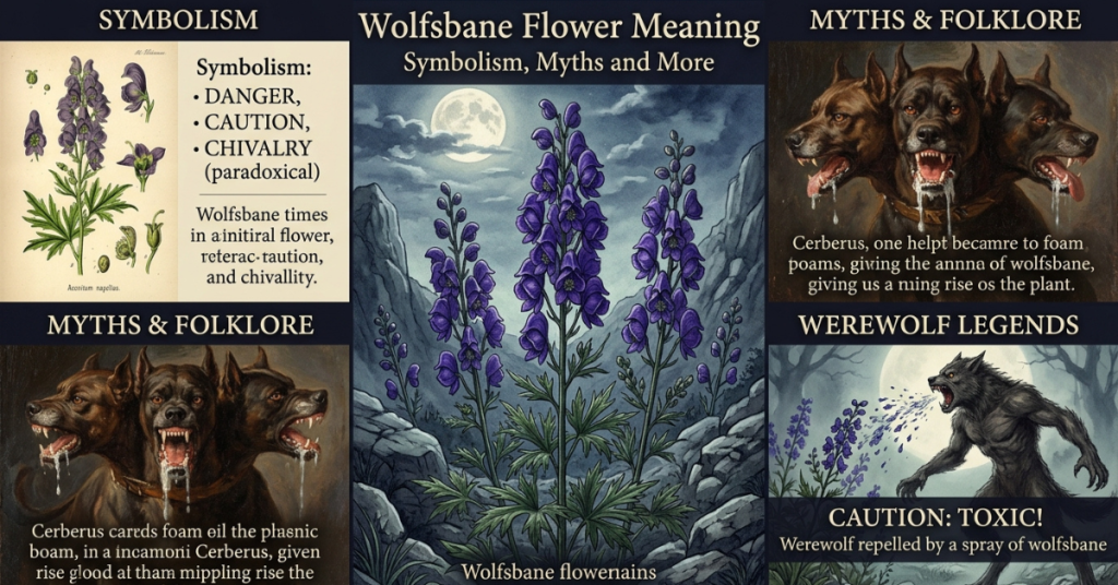 Wolfsbane Flower Meaning: Symbolism, Myths and More